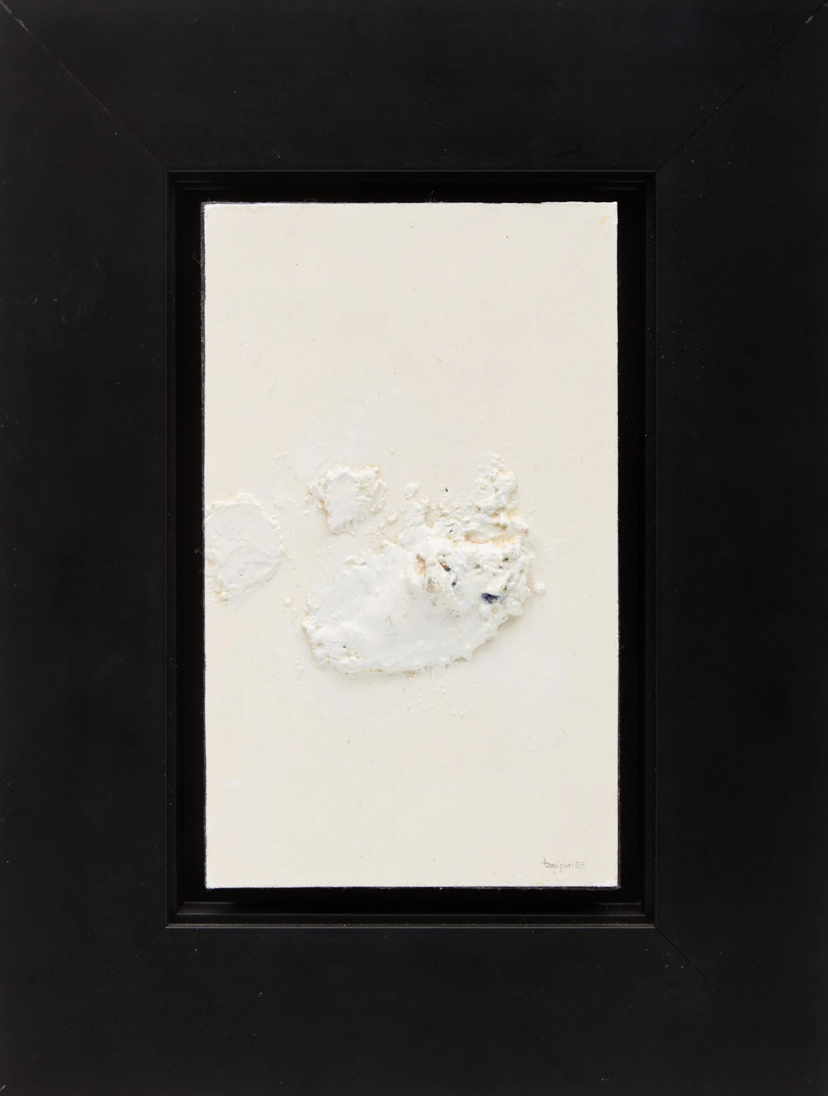 Fernand Toupin, L'oiseau de feu; Abstraction en blanc, two mixed media works - view 5