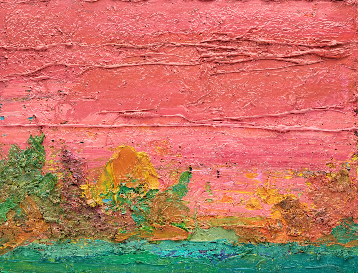 Richard Borthwick Gorman, Hommage to Monet, oil on canvas