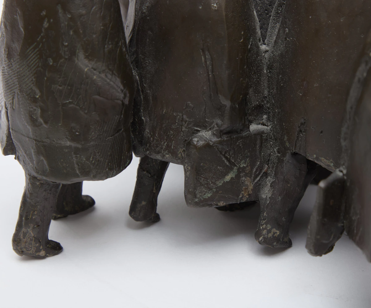 William Hodd McElcheran, The Crowd, bronze, 1973 - view 4