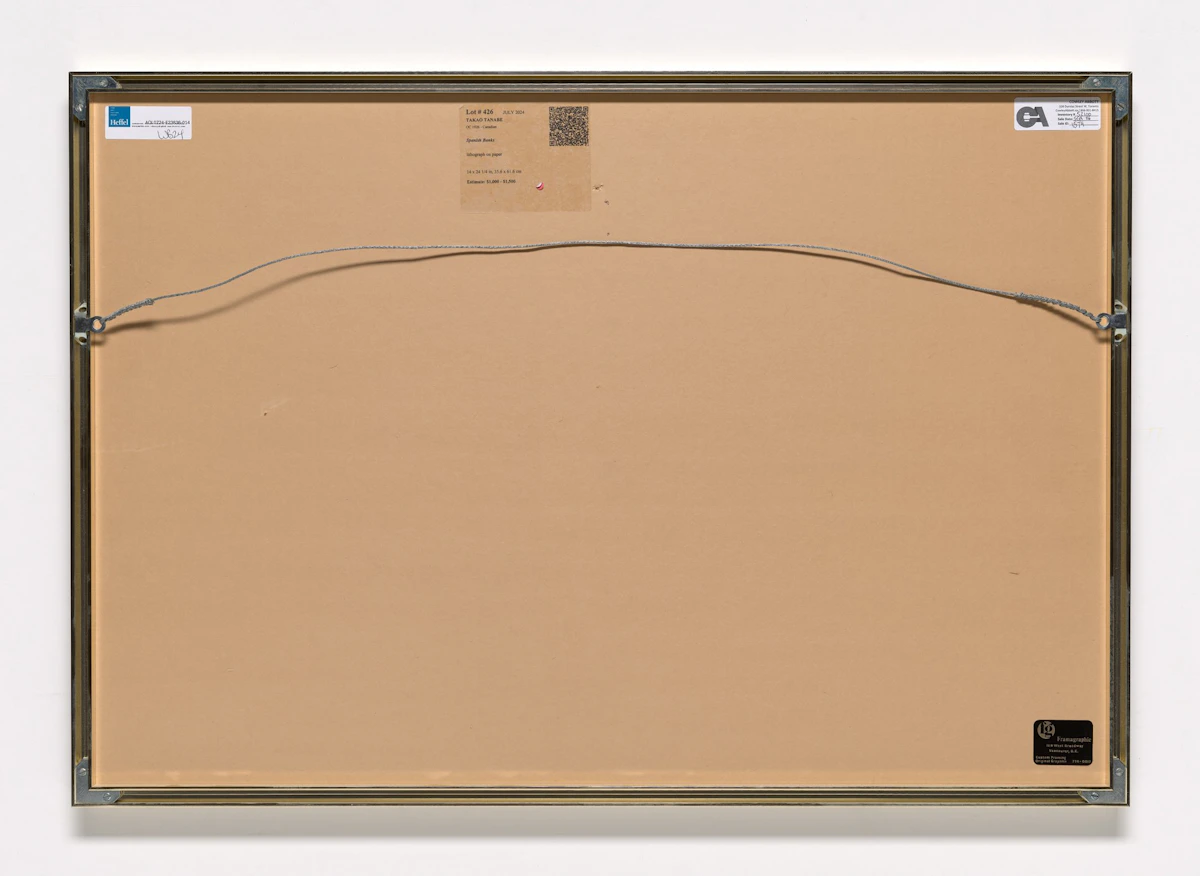 Takao Tanabe, Spanish Banks, coloured lithograph - view 3