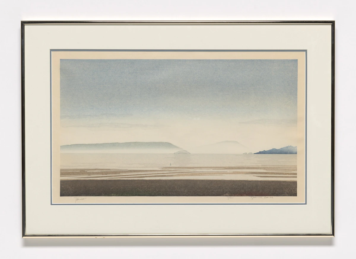 Takao Tanabe, Spanish Banks, coloured lithograph - view 2