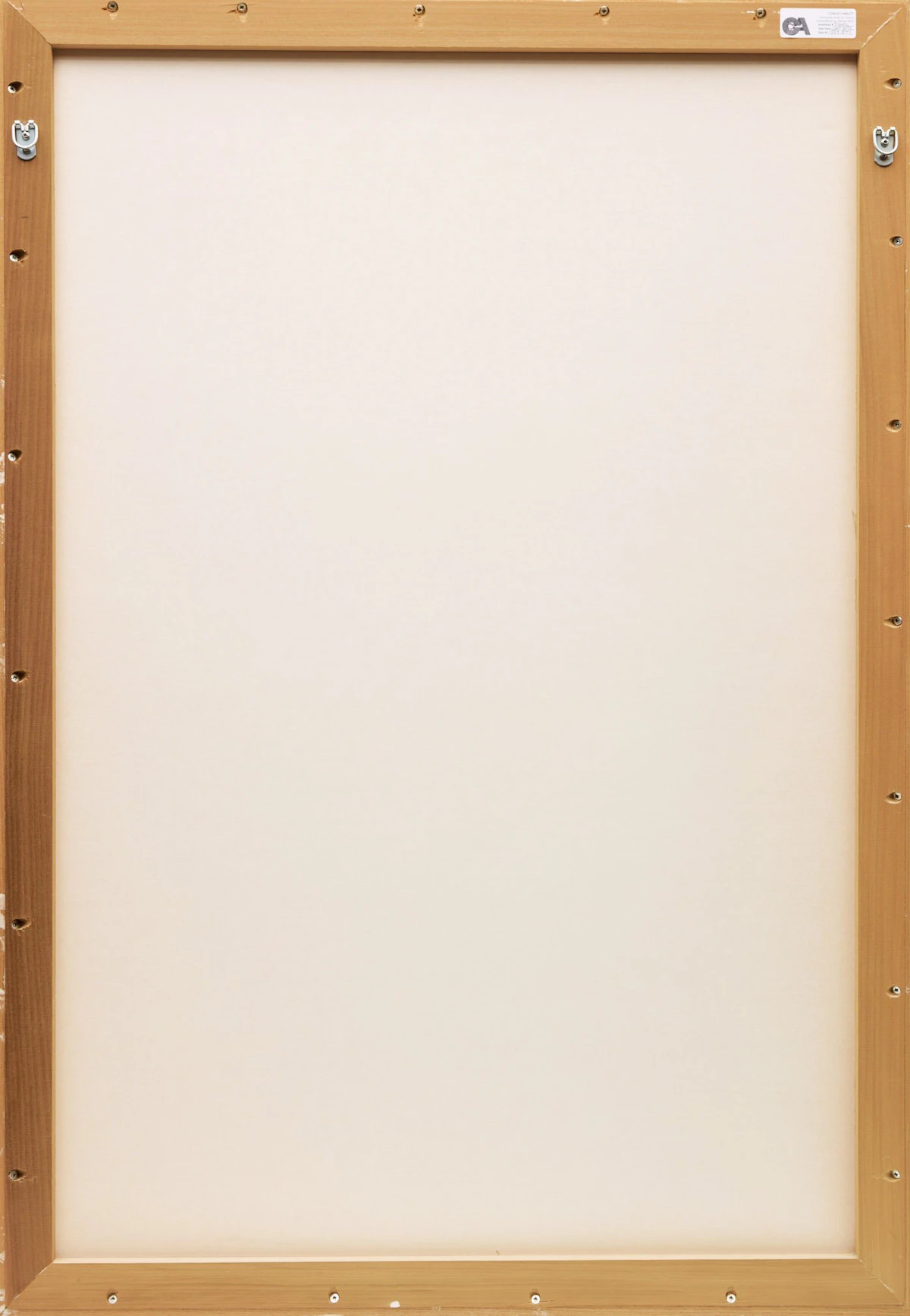 Guido Molinari, Blue Quanitifer, colour serigraph, 1952 - view 3