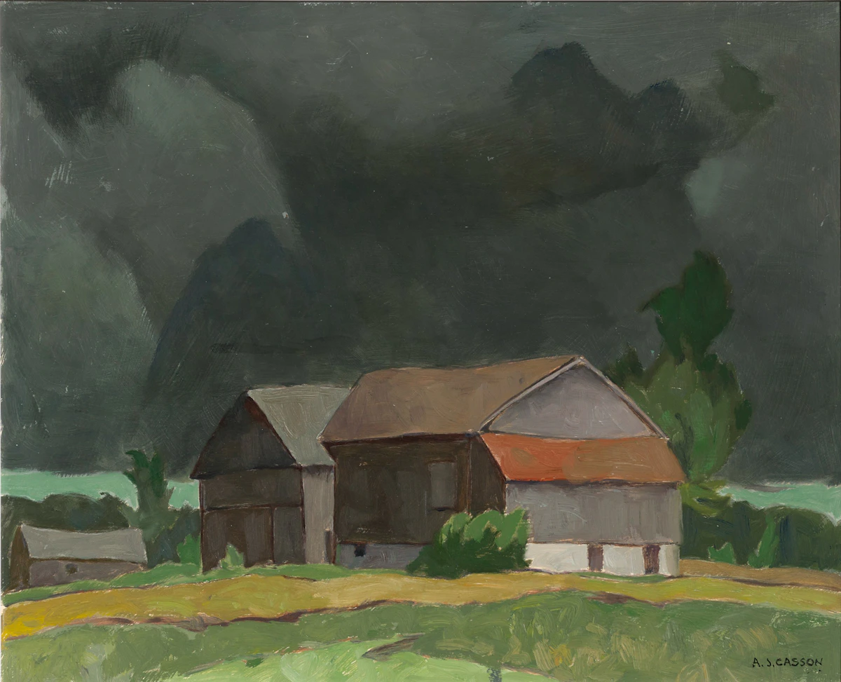 Storm Breaking by Alfred Joseph Casson