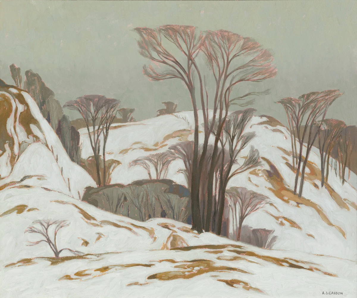 Winter in the Albion Hills by Alfred Joseph Casson