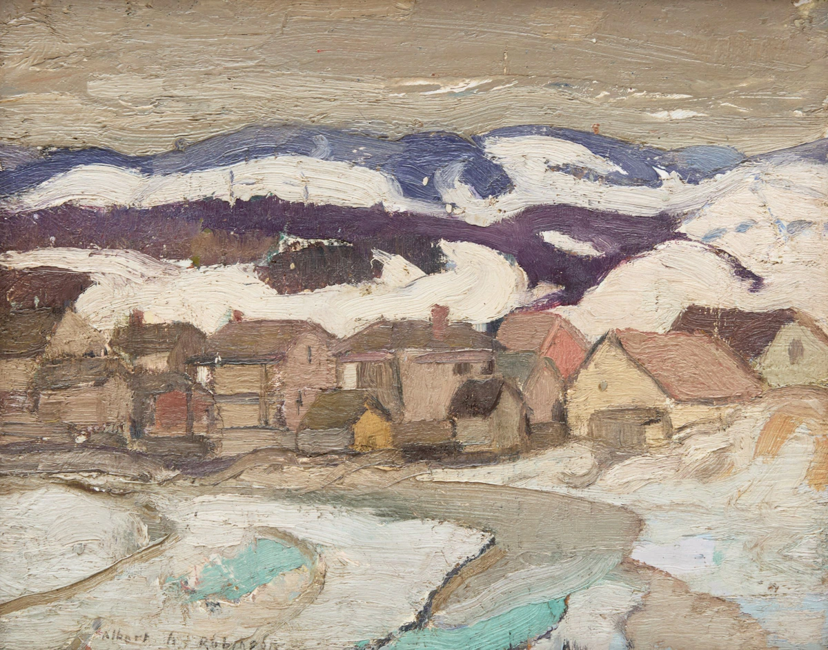 Winter, Baie St. Paul, North Shore, St. L. Riv. by Albert Henry Robinson
