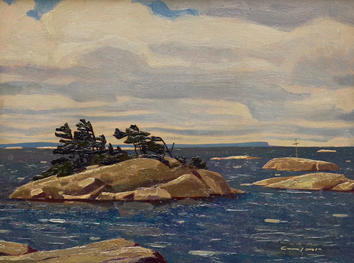 Islands, Northerly Entrance, Monument Channel, Georgian Bay, by Charles Fraser Comfort