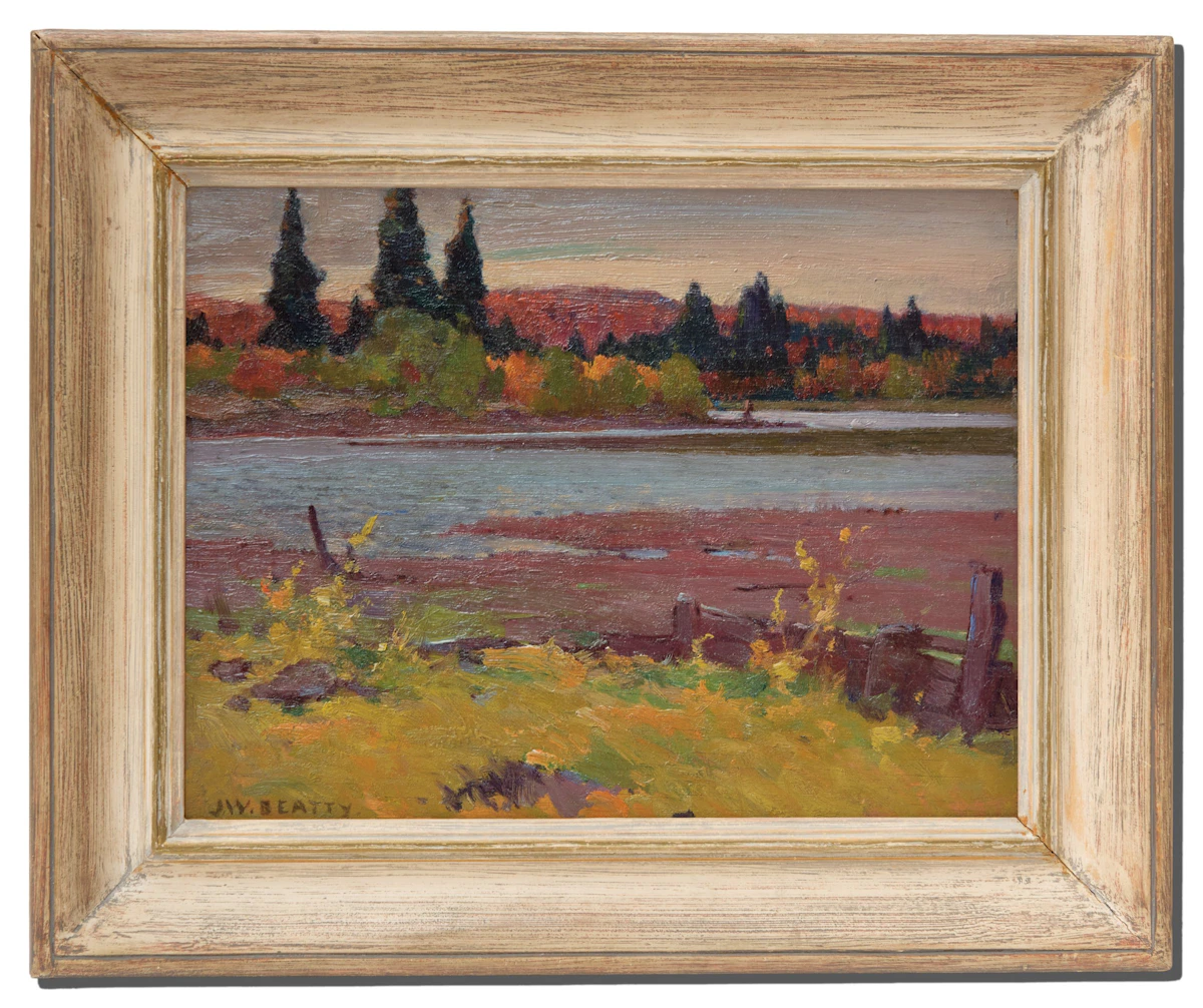 John William Beatty, Algonquin Park, oil on board - view 2