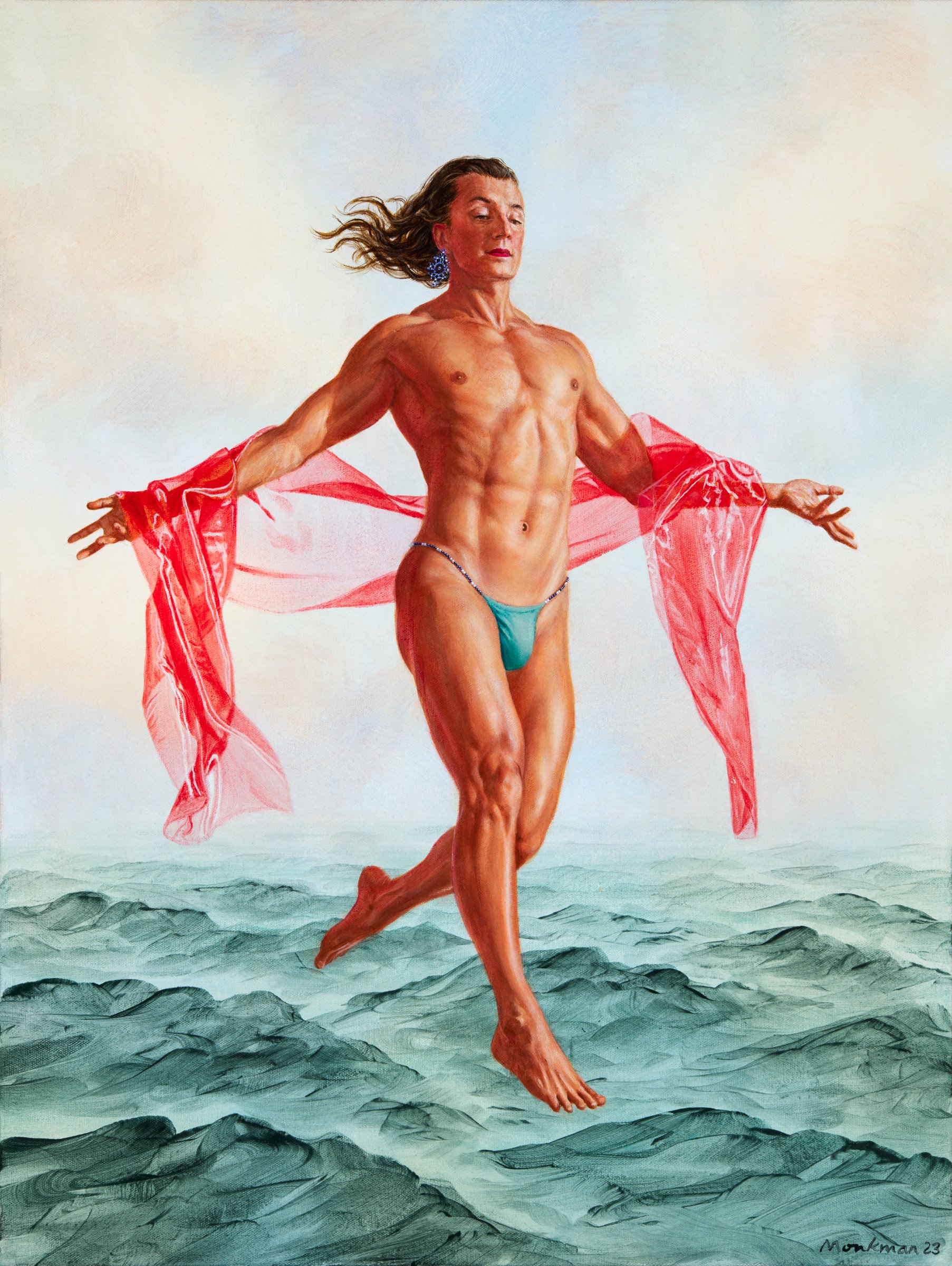 Compositional Study for I am Water by Kent Monkman