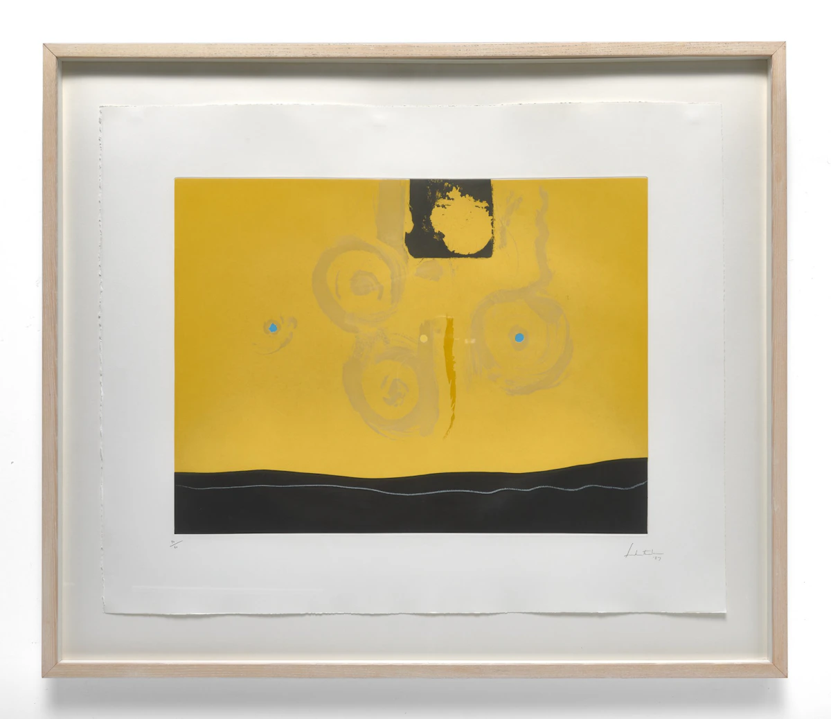 Helen Frankenthaler, Plaza Real, colour etching and aquatint, 1987 - view 2