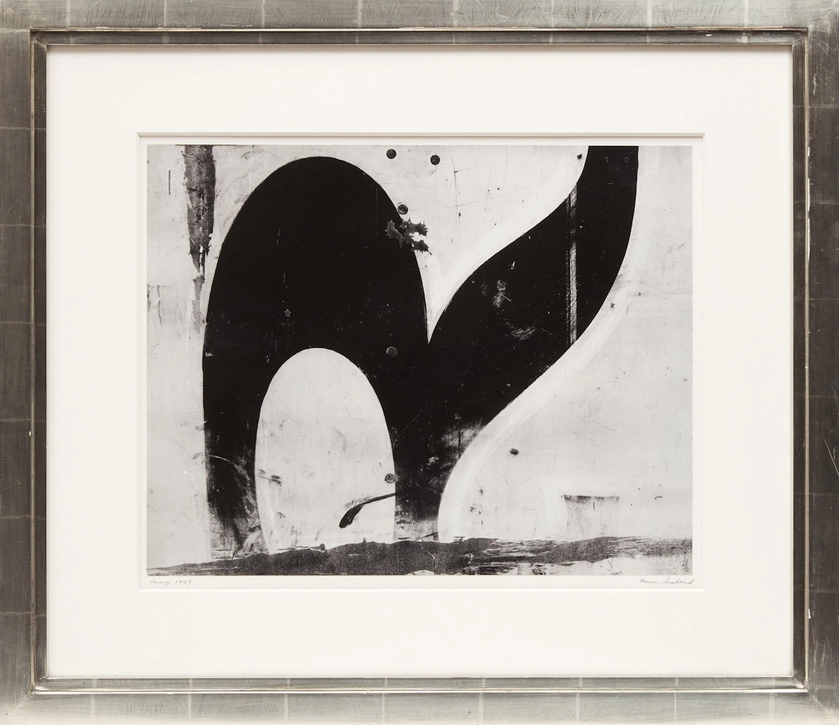 Aaron Siskind, Chicago 30, gelatin silver print, 1949 - view 2
