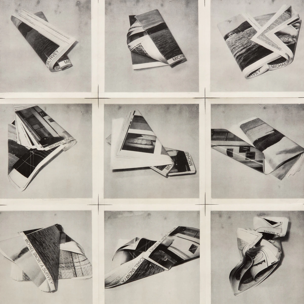 Manual, 1970 (from the book "Michael Snow / A Survey") by Michael Snow