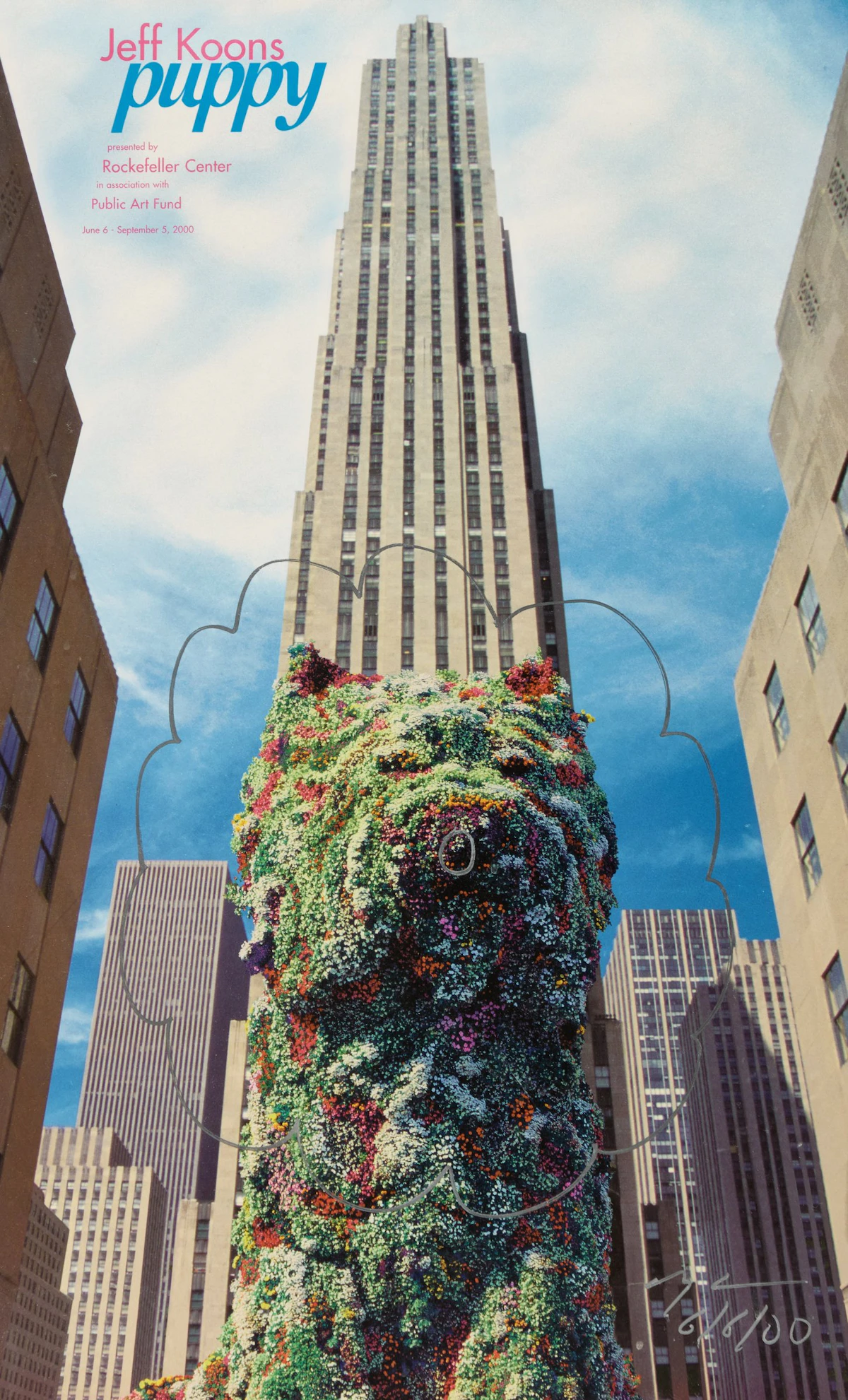 Puppy, Rockerfeller Center by Jeff Koons