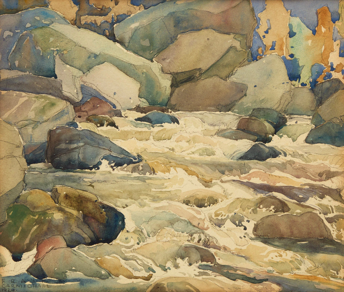 St. Antoine by Franklin Carmichael