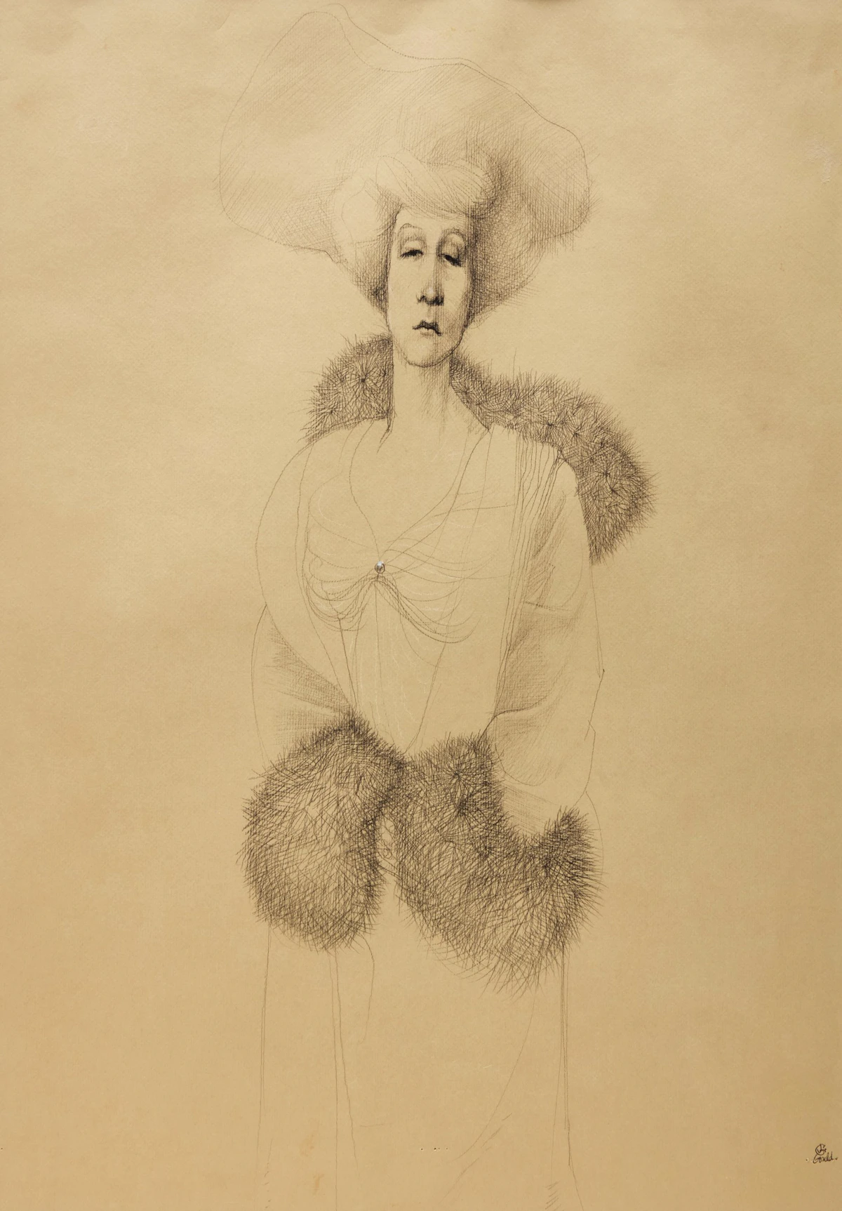The Grandmother (Study for Ancestors) by John Gould