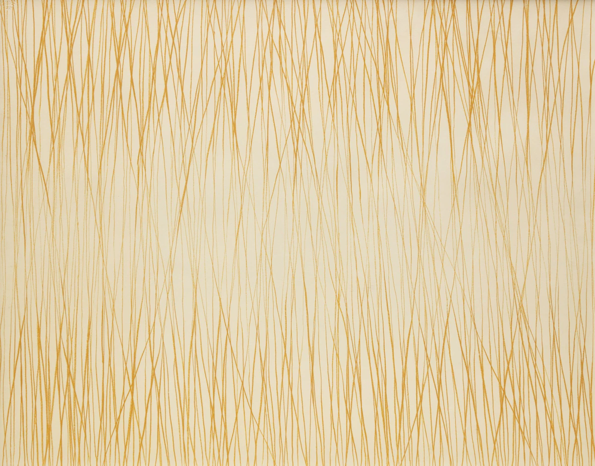 Mia Westerlund, Pulse Series (Yellow - Black), three coloured pencil on paper, 1973 - view 8
