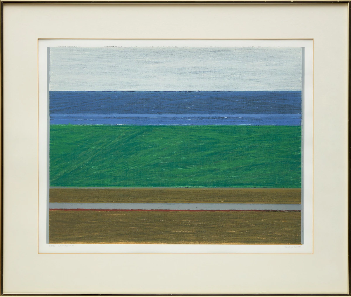 Gordon Appelbe Smith, West Coast #1, colour screenprint - view 2