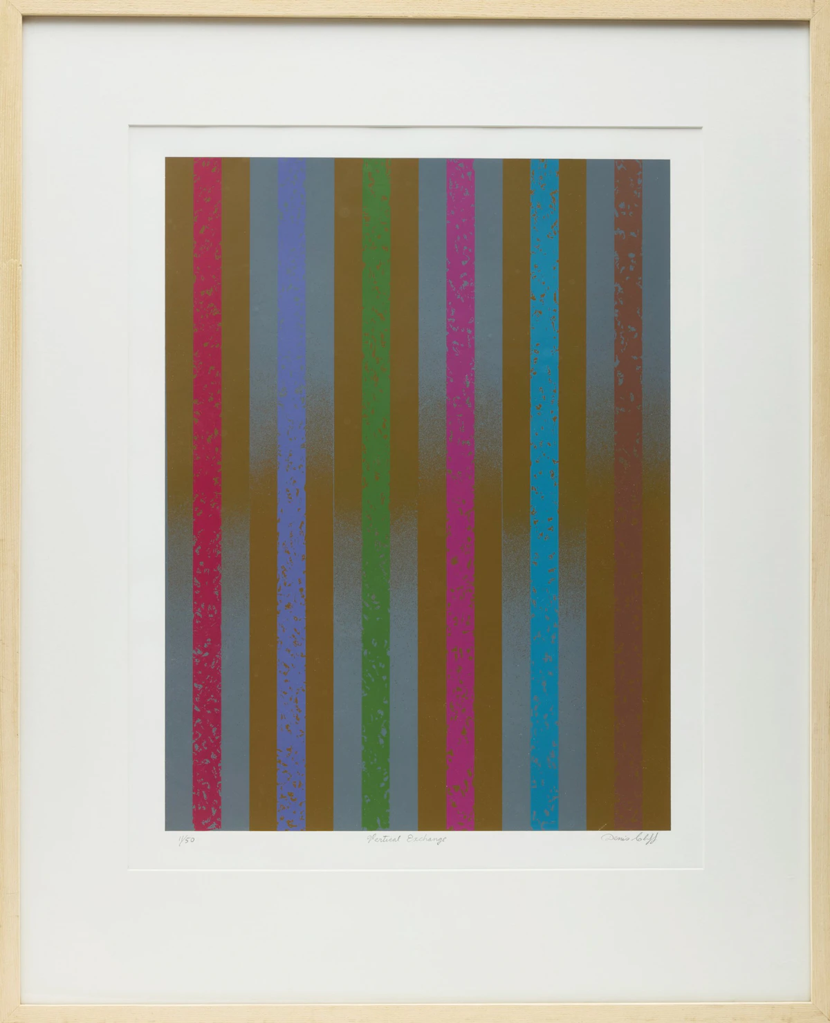 Dennis Cliff, Vertical Exchange, lithograph - view 2