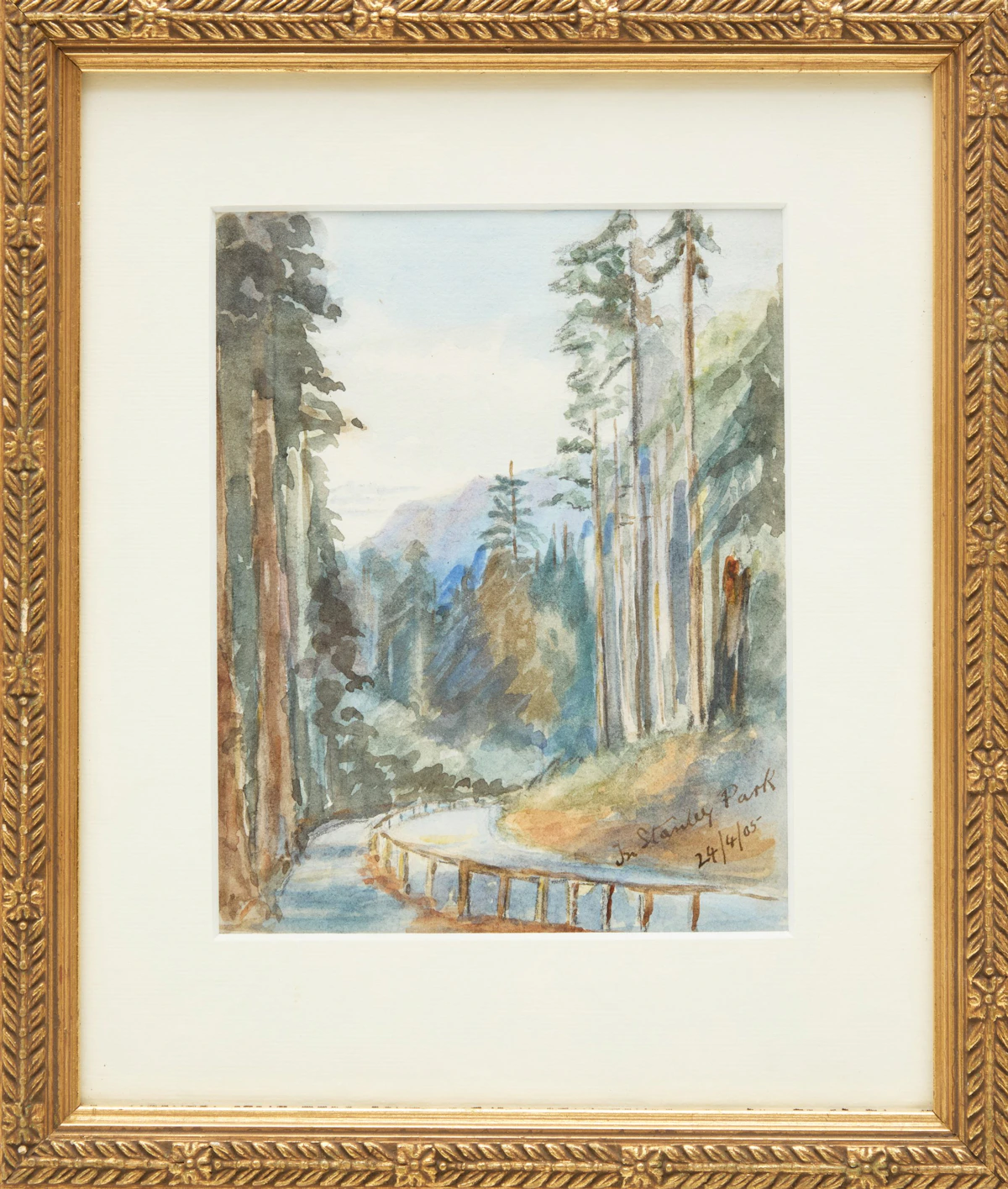Margaret Batchelor, West Coast Landscapes, three watercolours, circa 1900s - view 8