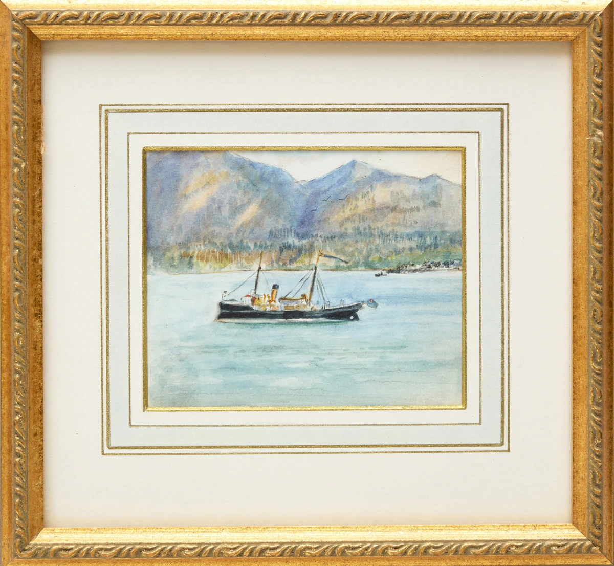 Margaret Batchelor, Collection of Boat Scenes, three watercolours, circa 1905 - view 8