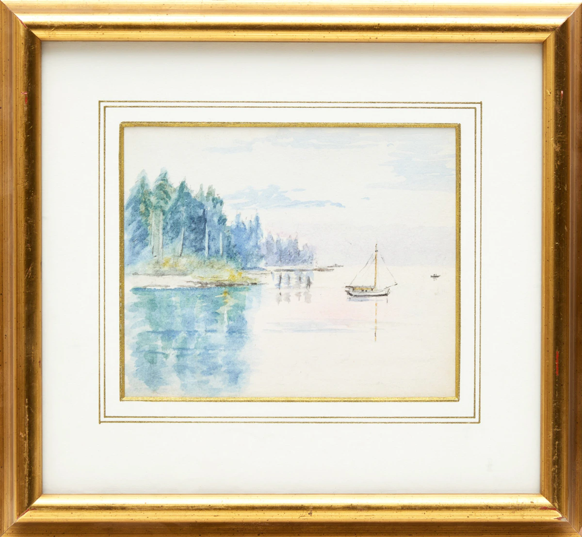 Margaret Batchelor, Collection of Boat Scenes, three watercolours, circa 1905 - view 2