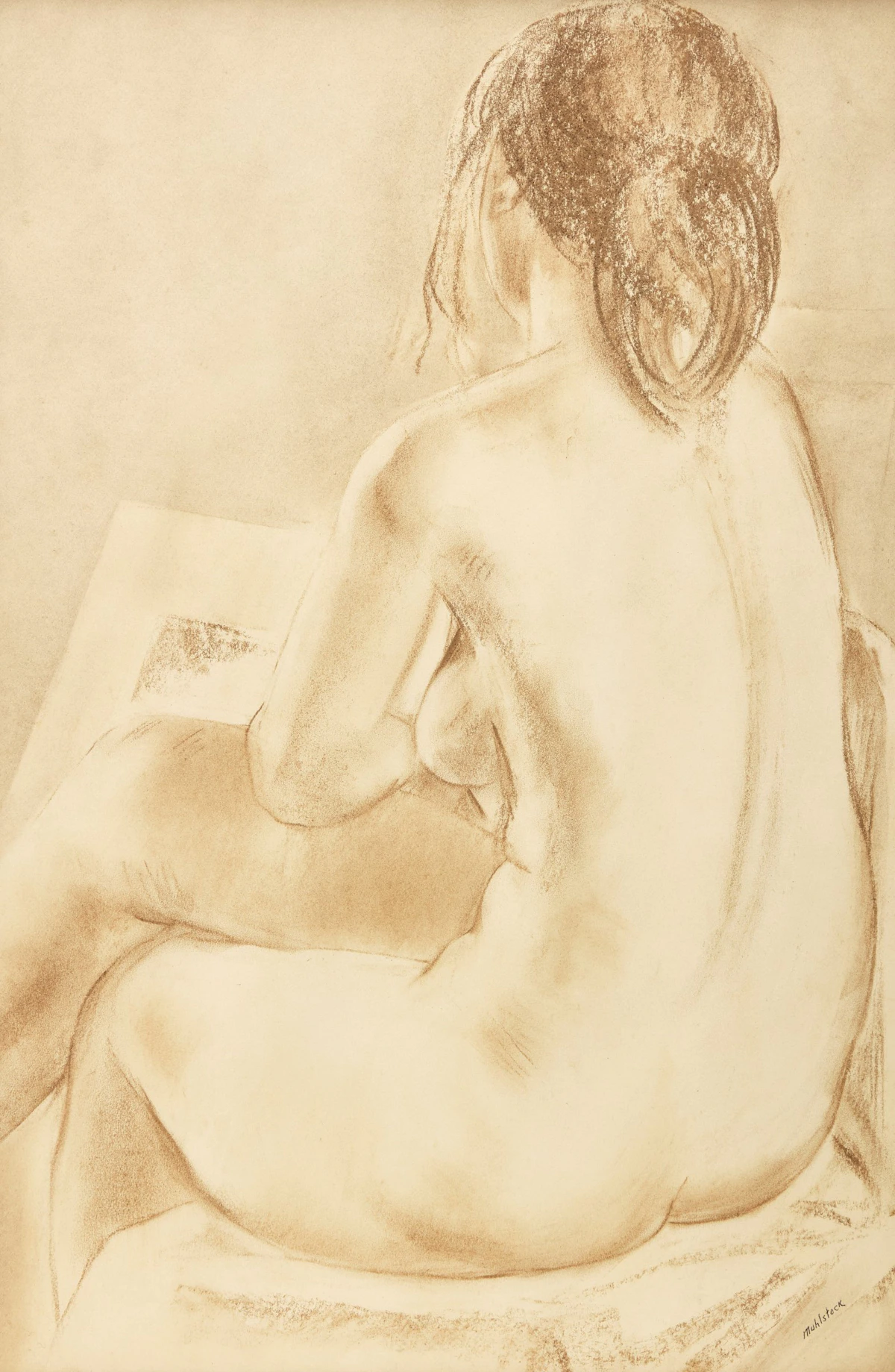 Nude Woman by Louis Muhlstock