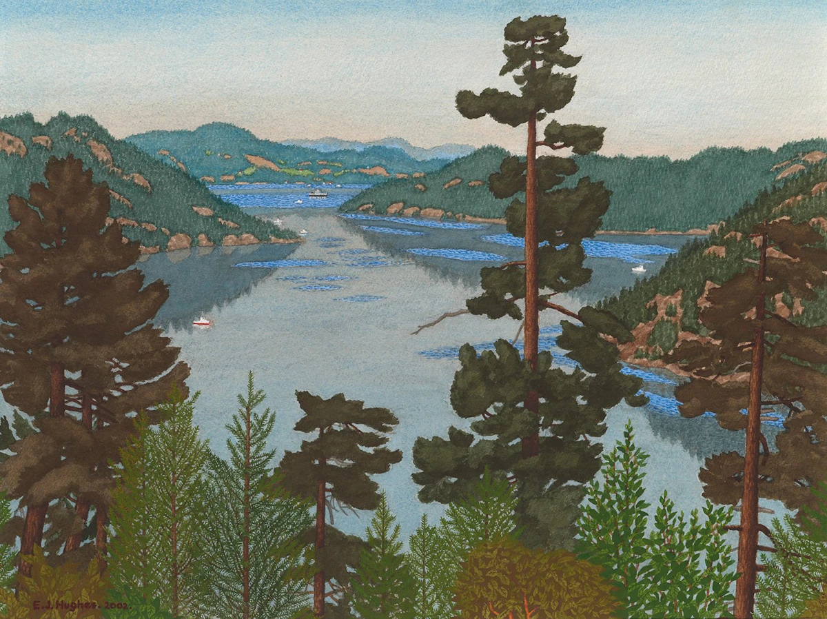 Finlayson Arm, Looking North by Edward John Hughes