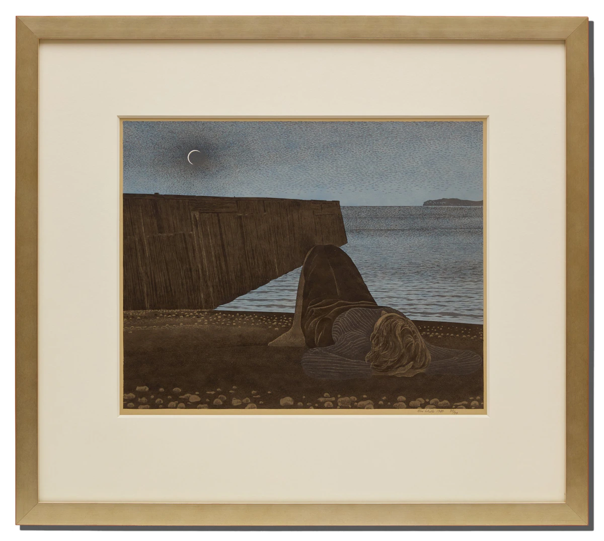 Alex Colville, New Moon, screenprint, 1980 - view 2
