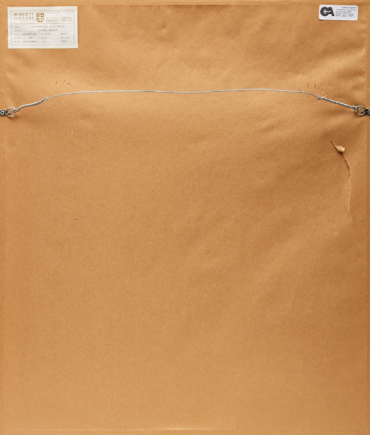 Alfred Pellan, Oniromancie, colour serigraph, 1972 - view 3