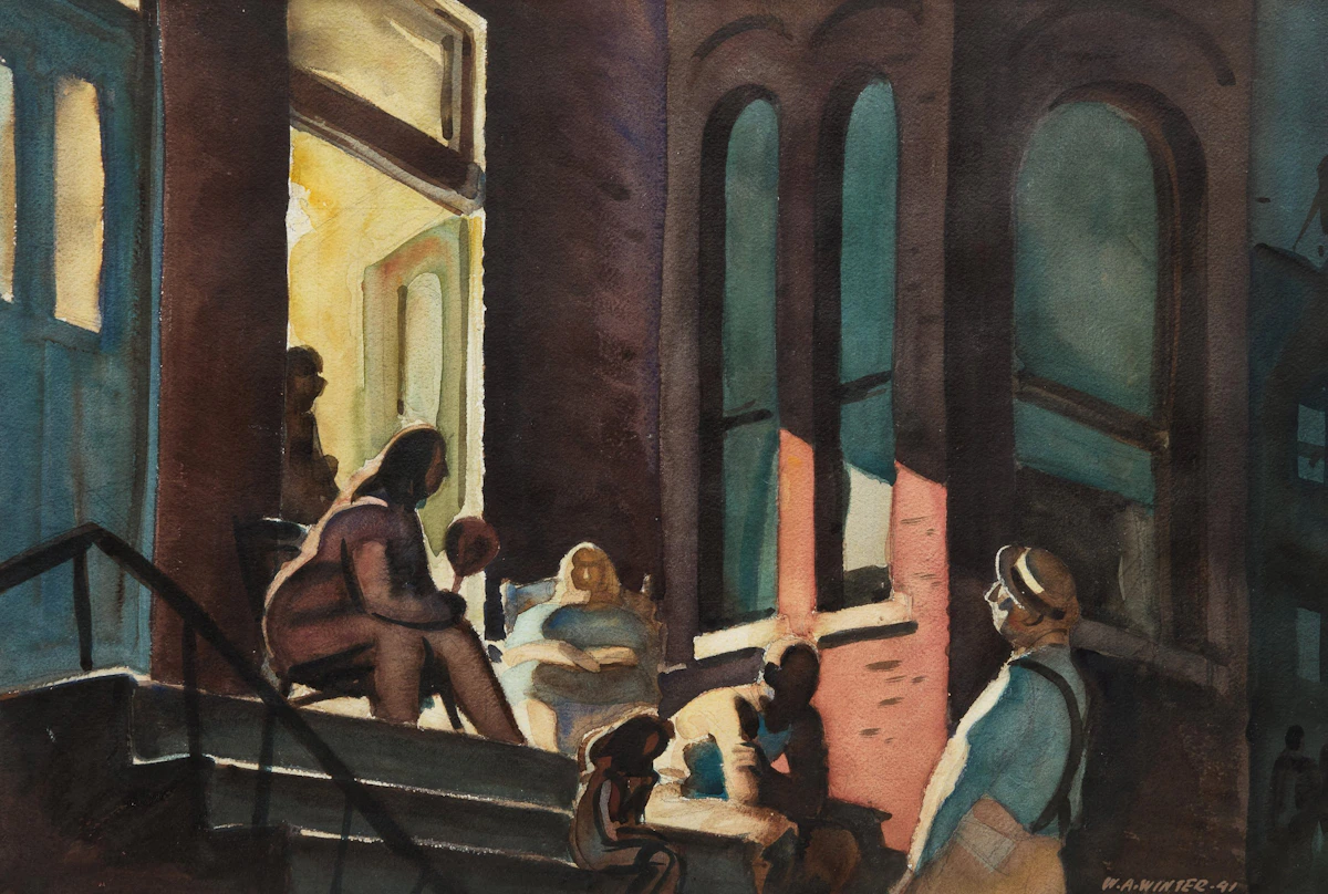 The Stoop by William Arthur Winter