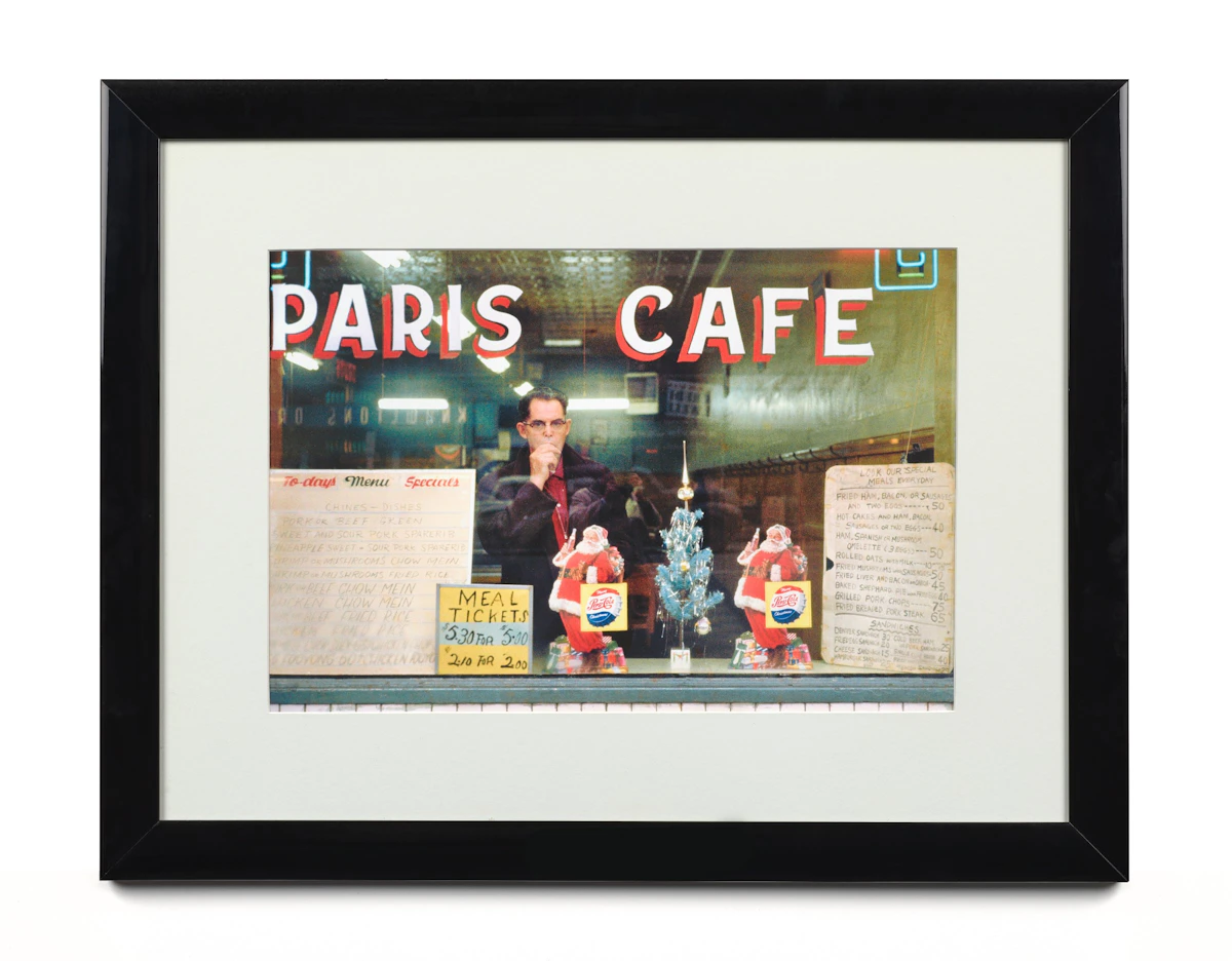 Fred Herzog, Paris Café, 1959, archival inkjet print, 2009 - view 2