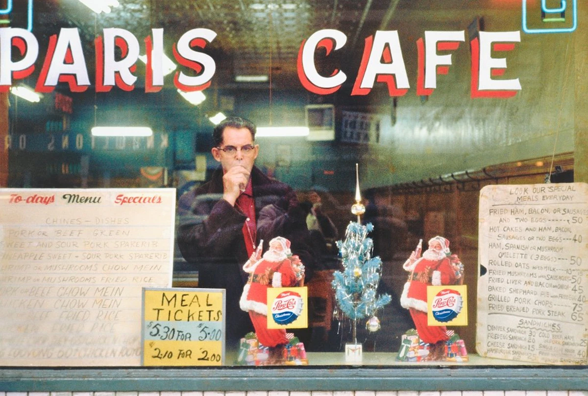Paris Café, 1959 by Fred Herzog
