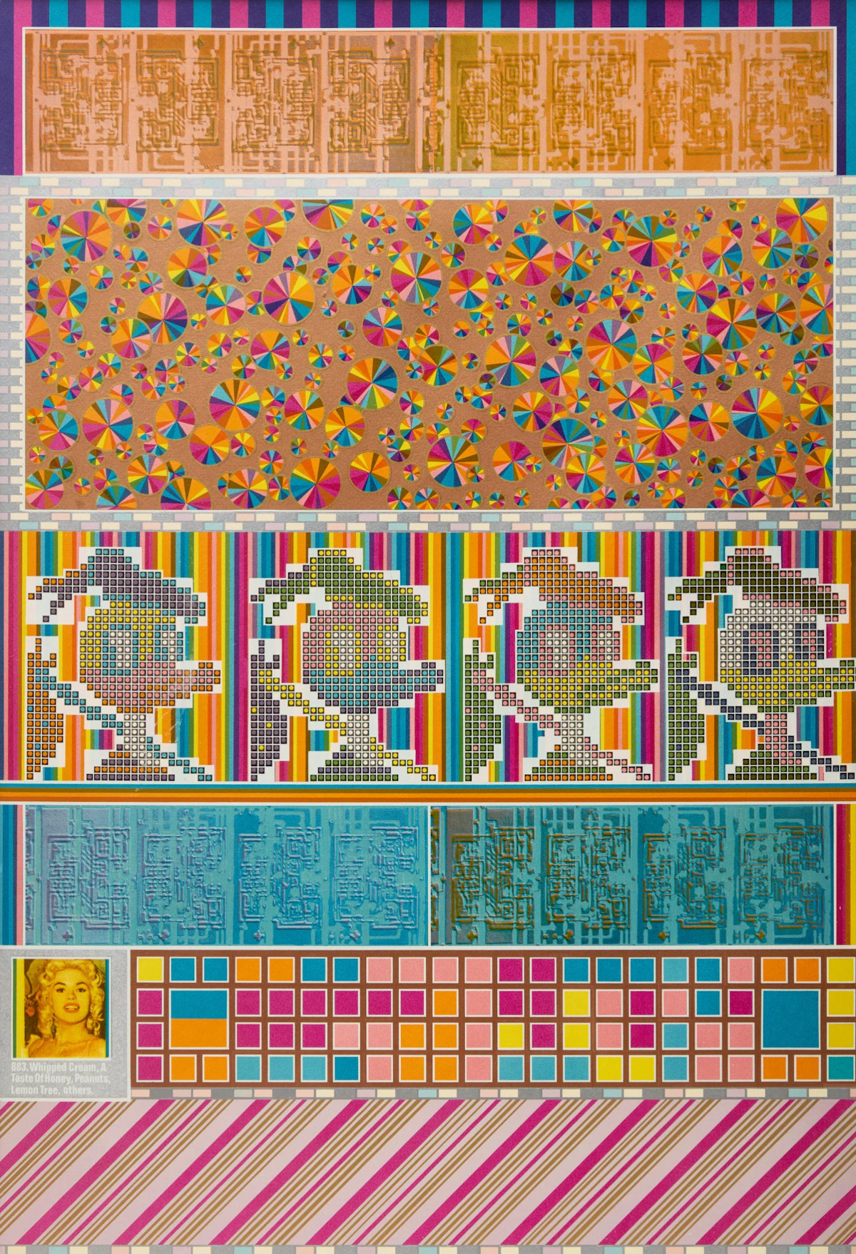 883. Whipped Cream, a Taste of Honey, Peanuts, Lemon Tea, Others, 1967 by Eduardo Paolozzi