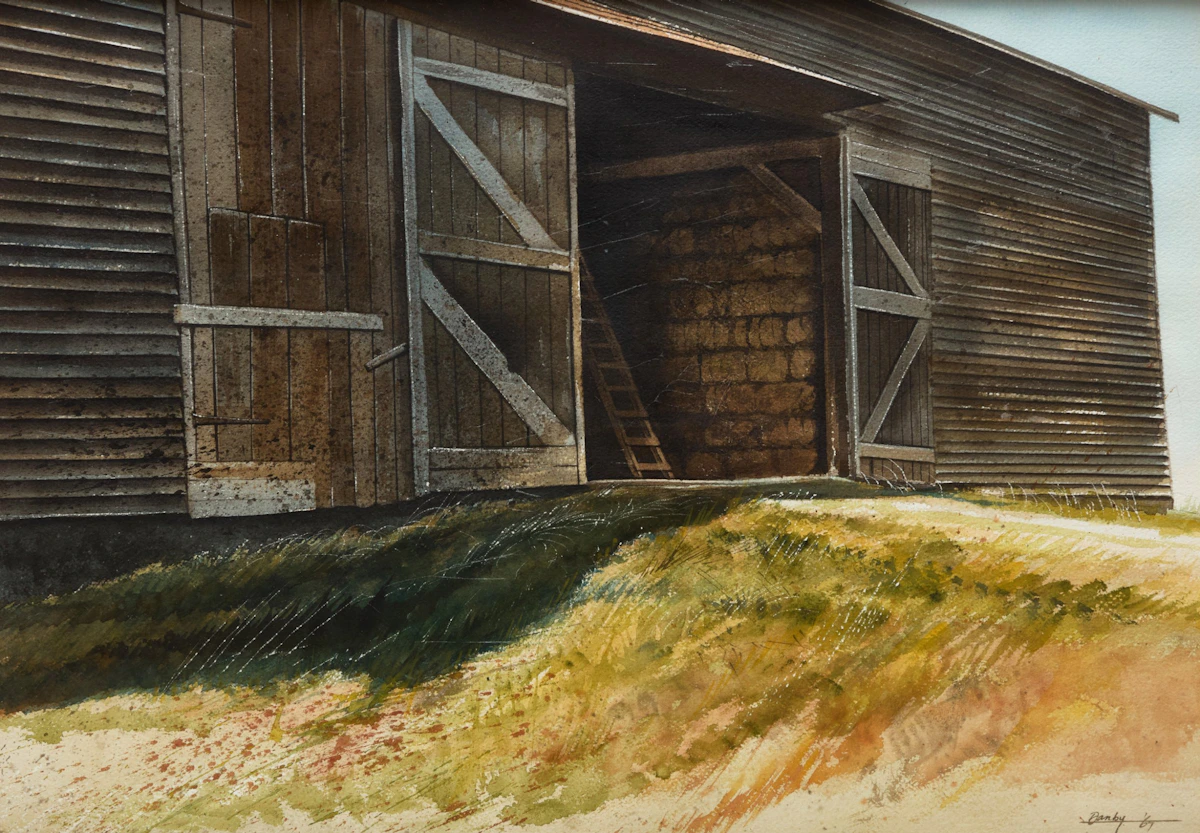 Barn Door by Ken Danby