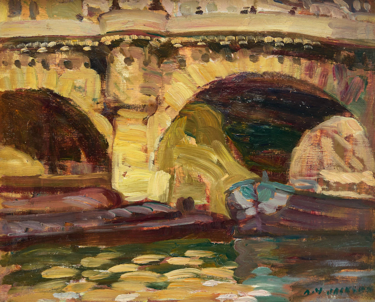 The Pont Neuf, Paris by Alexander Young Jackson