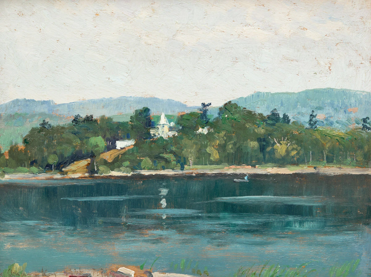Papineau Manor, Montebello, Quebec, from the Ottawa River by Robert Wakeham Pilot