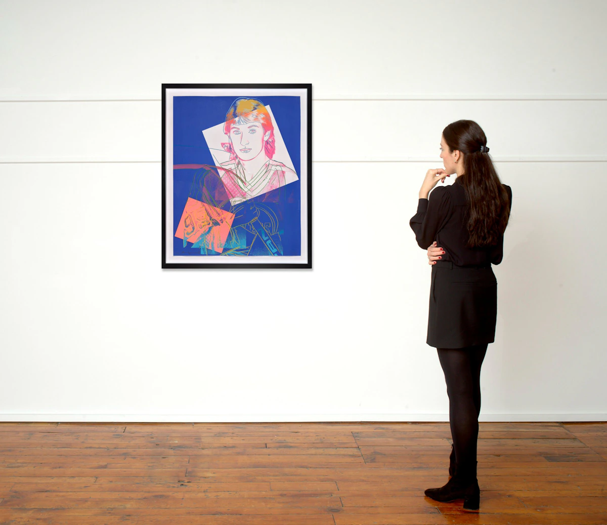 Andy Warhol, Wayne Gretzky #99 (F. & S. II.306), colour screenprint on Lenox Museum Board, 1984 - view 4