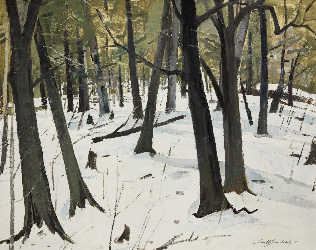 April Woods (Lake of Two Mountains) by George Lorne Holland Bouchard