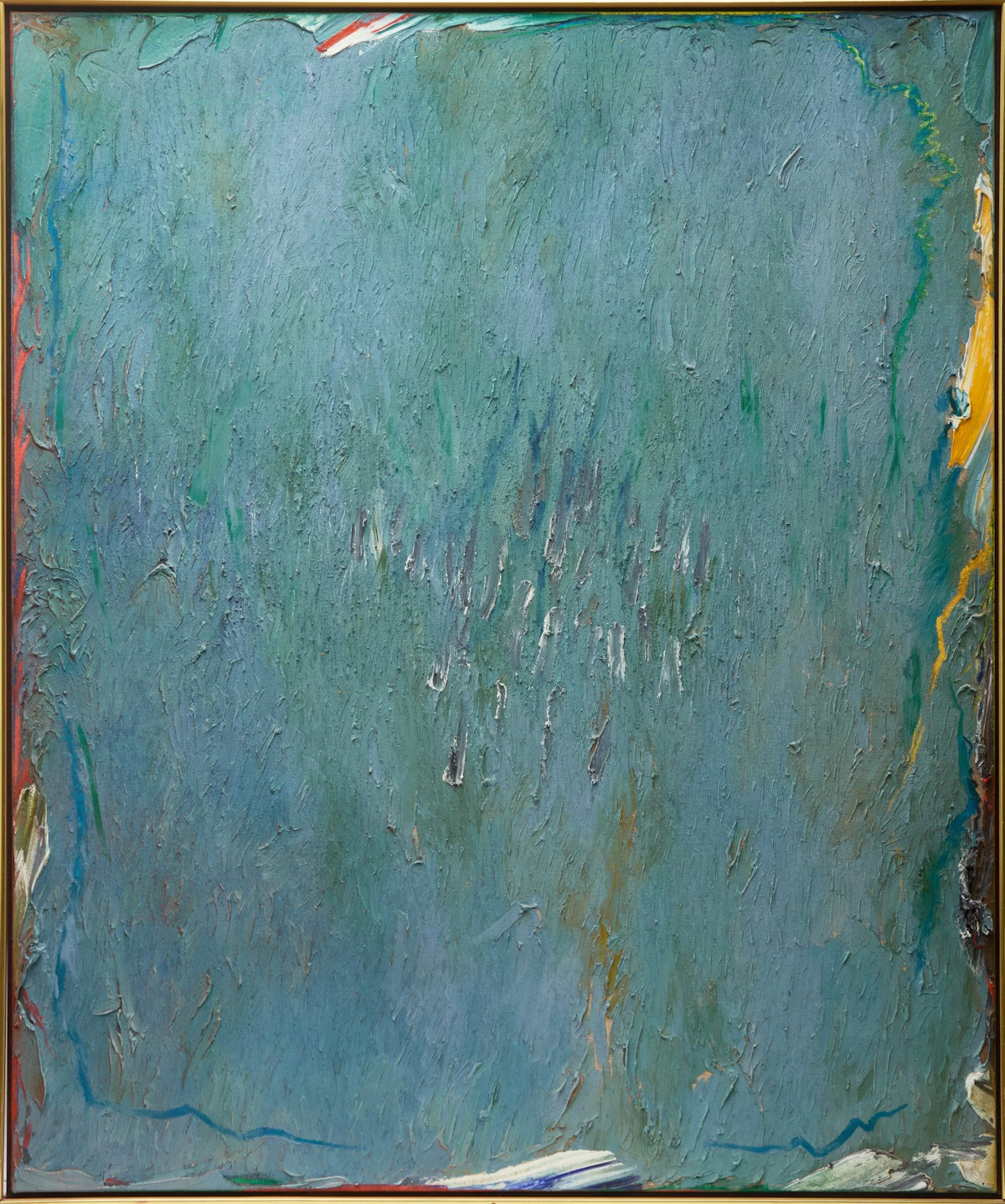 Stanley Boxer, Twitteringfluttersdoomeddarkness, oil on linen, 1977 - view 2