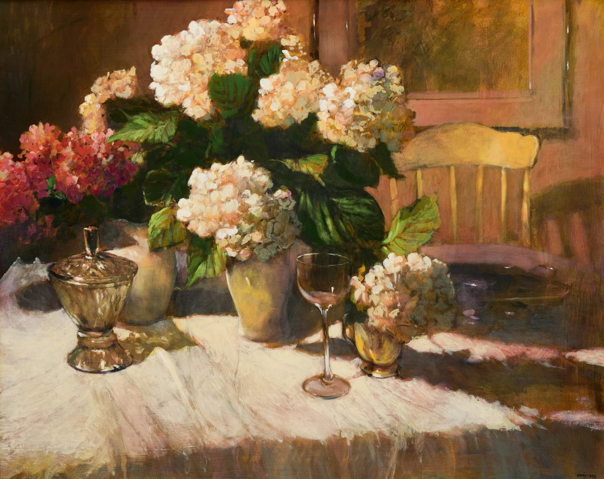 Floral Still Life by Philip Craig