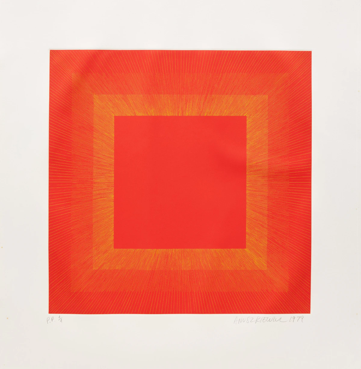 Richard Anuszkiewicz, Summer Suite, five intaglio etchings and aquatints, 1979 - view 4