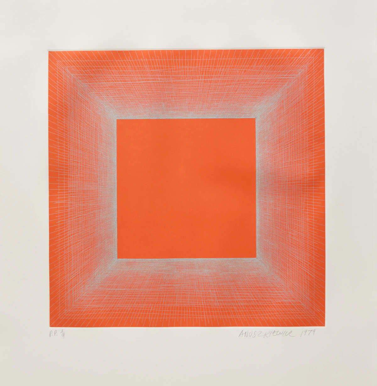 Richard Anuszkiewicz, Summer Suite, five intaglio etchings and aquatints, 1979 - view 2
