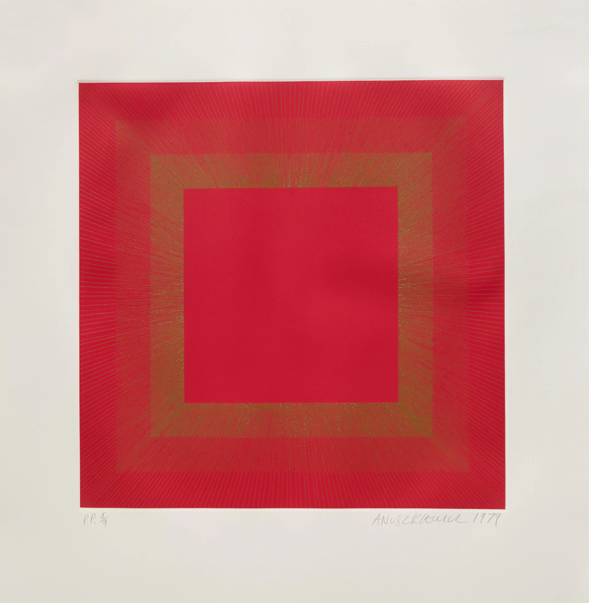 Richard Anuszkiewicz, Summer Suite, five intaglio etchings and aquatints, 1979 - view 5