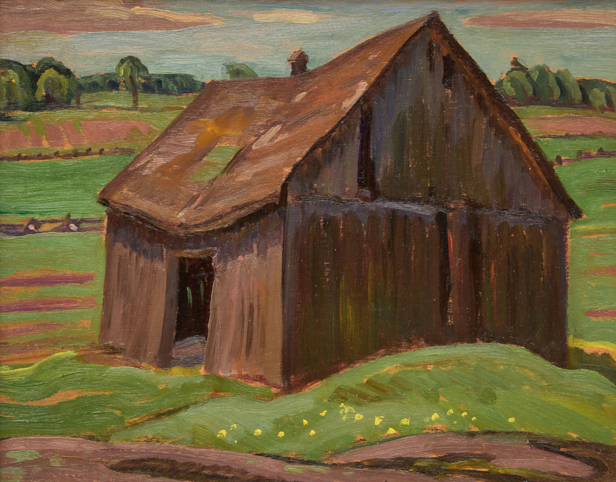 Barn, St. Tite des Caps by Alexander Young Jackson
