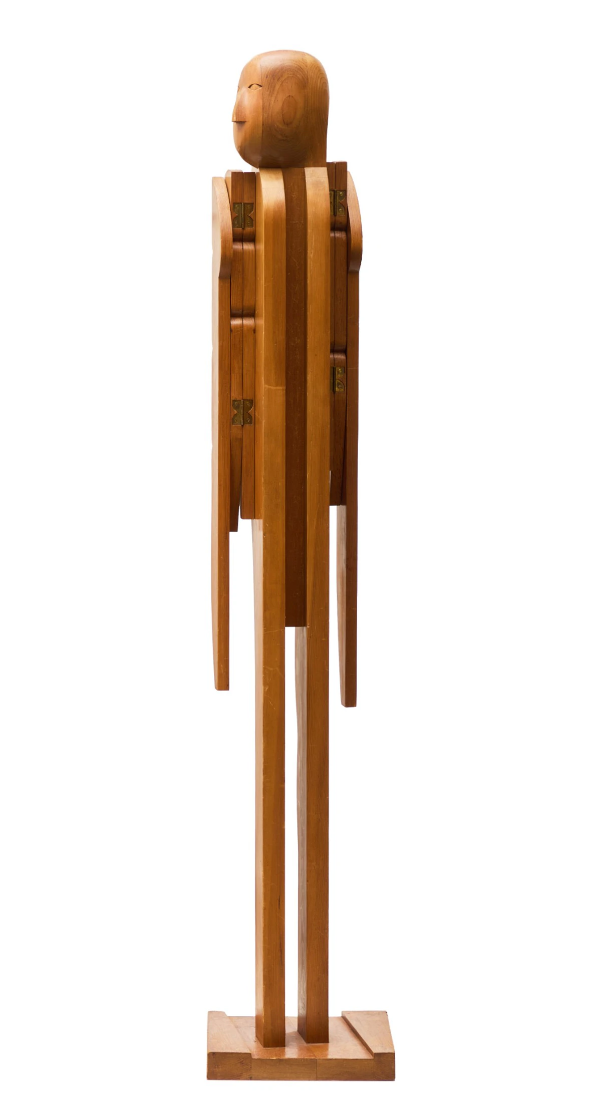 Anne Kahane, Icarus 3, carved wood, 1974 - view 2
