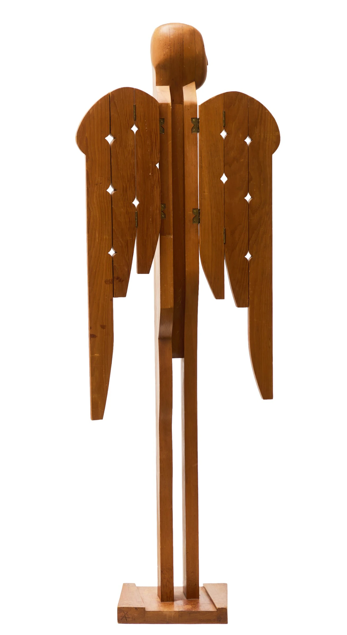 Anne Kahane, Icarus 3, carved wood, 1974 - view 5