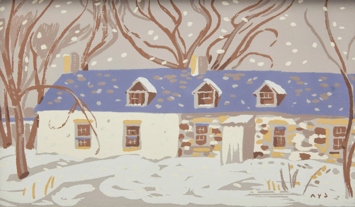 D'pencier Home In Owen Sound (From the Coutts Painters Of Canada Series) by Alexander Young Jackson