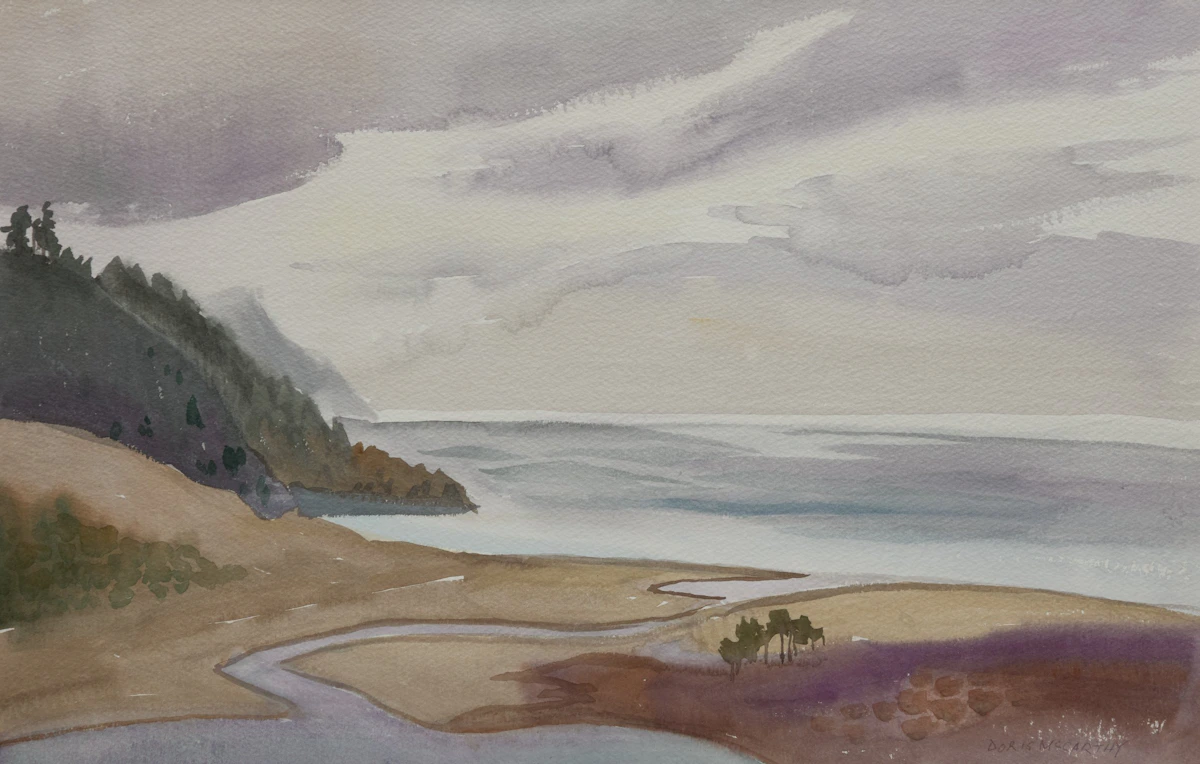 The Estuary-Oregon Coast by Doris Jean McCarthy
