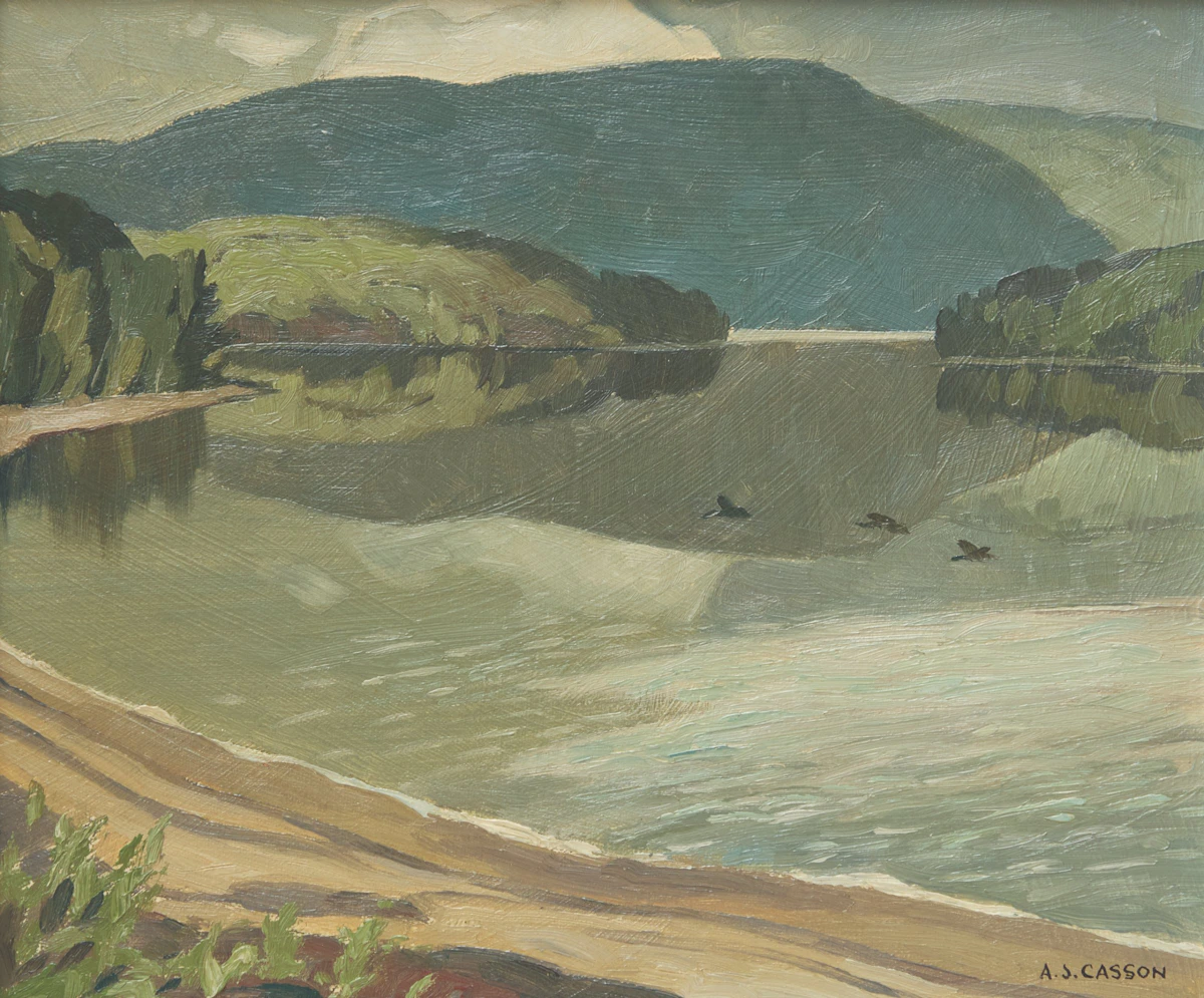 Lake La Pêche by Alfred Joseph Casson