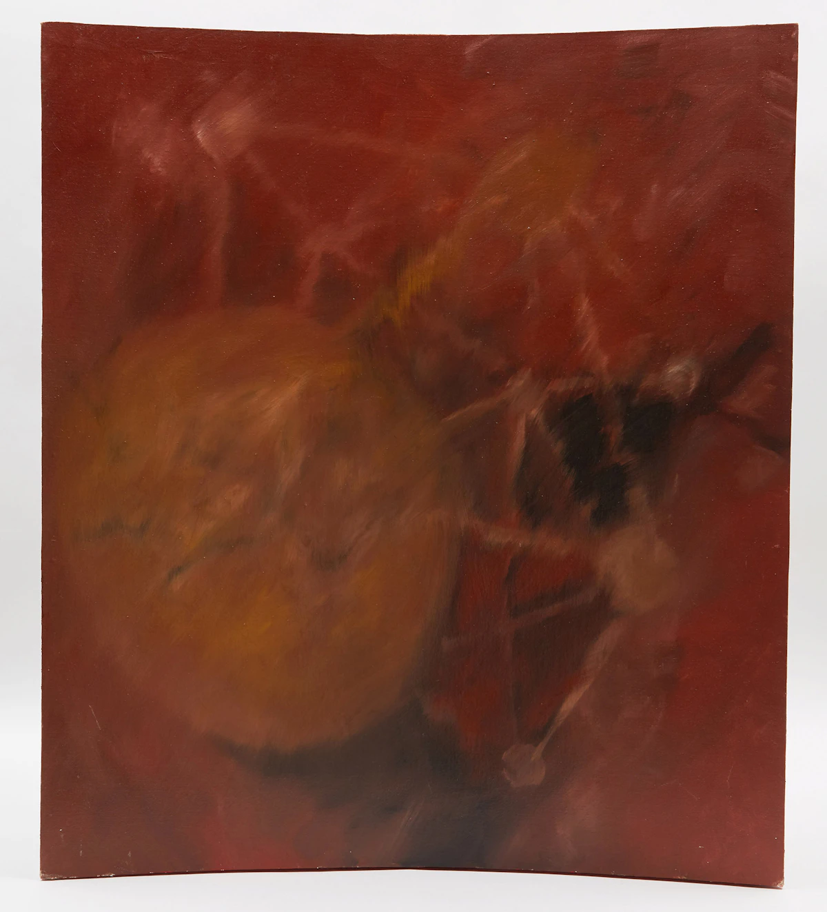 David Craven, Emperor XVIII (Inside China), oil on board sculpture