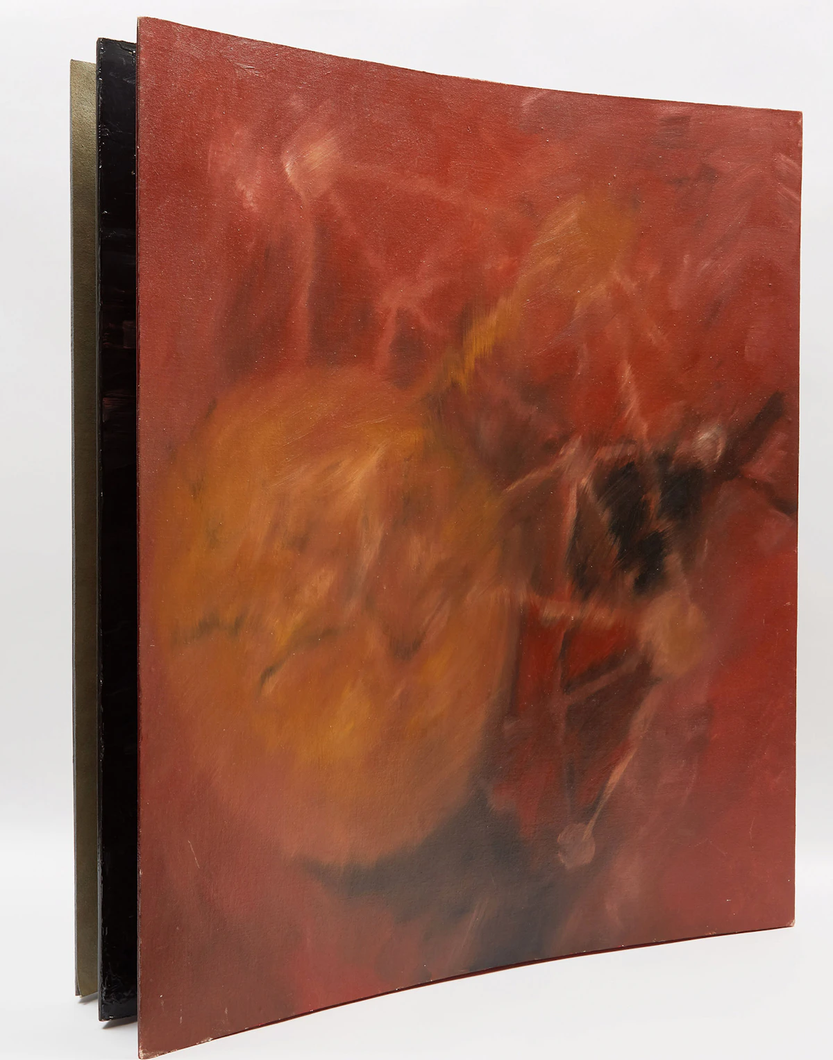 David Craven, Emperor XVIII (Inside China), oil on board sculpture, 1987 - view 2